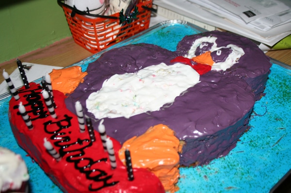 the puffin cake