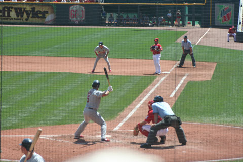 Albert Pujols is the opposite of small. And he's a pretty good hitter, in case you didn't know