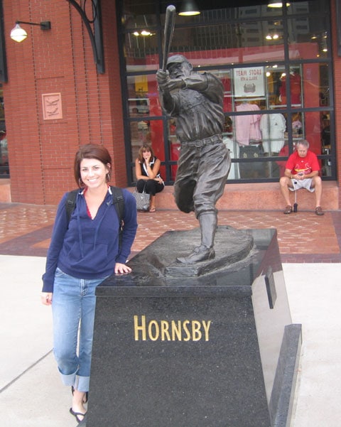 Me and Rogers Hornsby--sorta