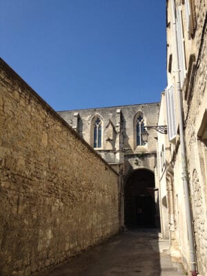 Church windows in Arles