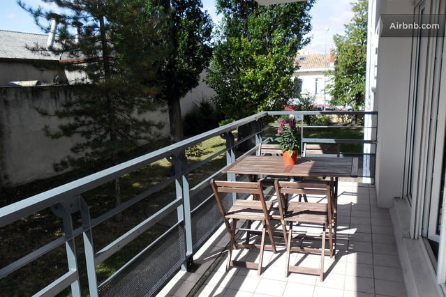 Our balcony. Love it.